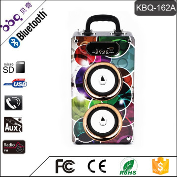 BBQ KBQ-162A 20W 2000mAh nouveaux produits Chine CE Bluetooth Portable haut-parleur sans fil